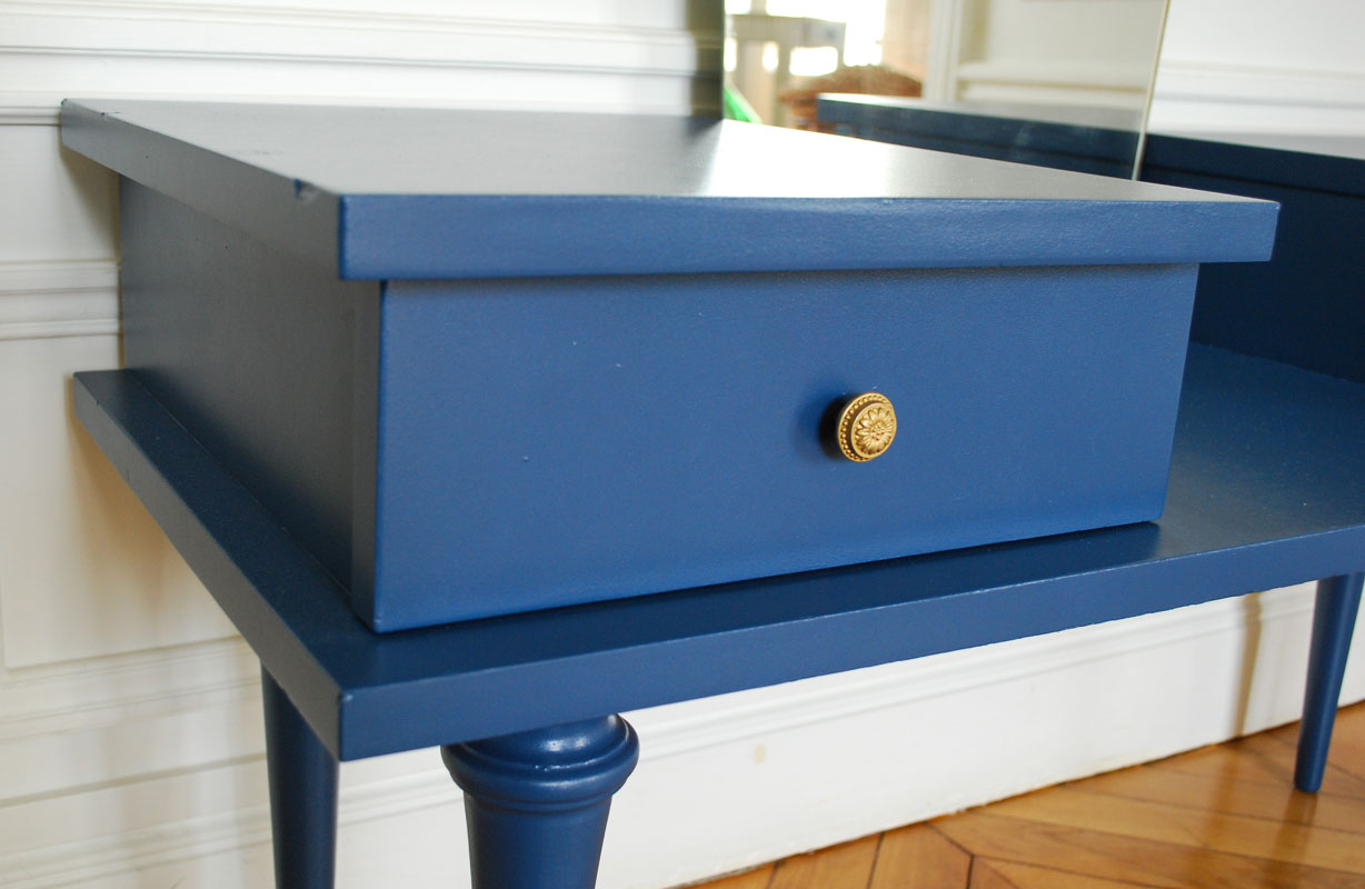 Revamped vintage vanity