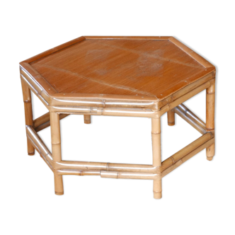 Bamboo low tables, 60s