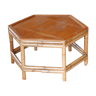 Bamboo low tables, 60s