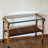 Coffee table on wheels