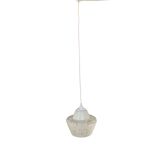 Modernist hanging lamp, Narva Leuchen, Germany, 1970s.