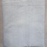 AC monogrammed linen campaign sheet at cross point