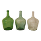 Set of 3 demijohns