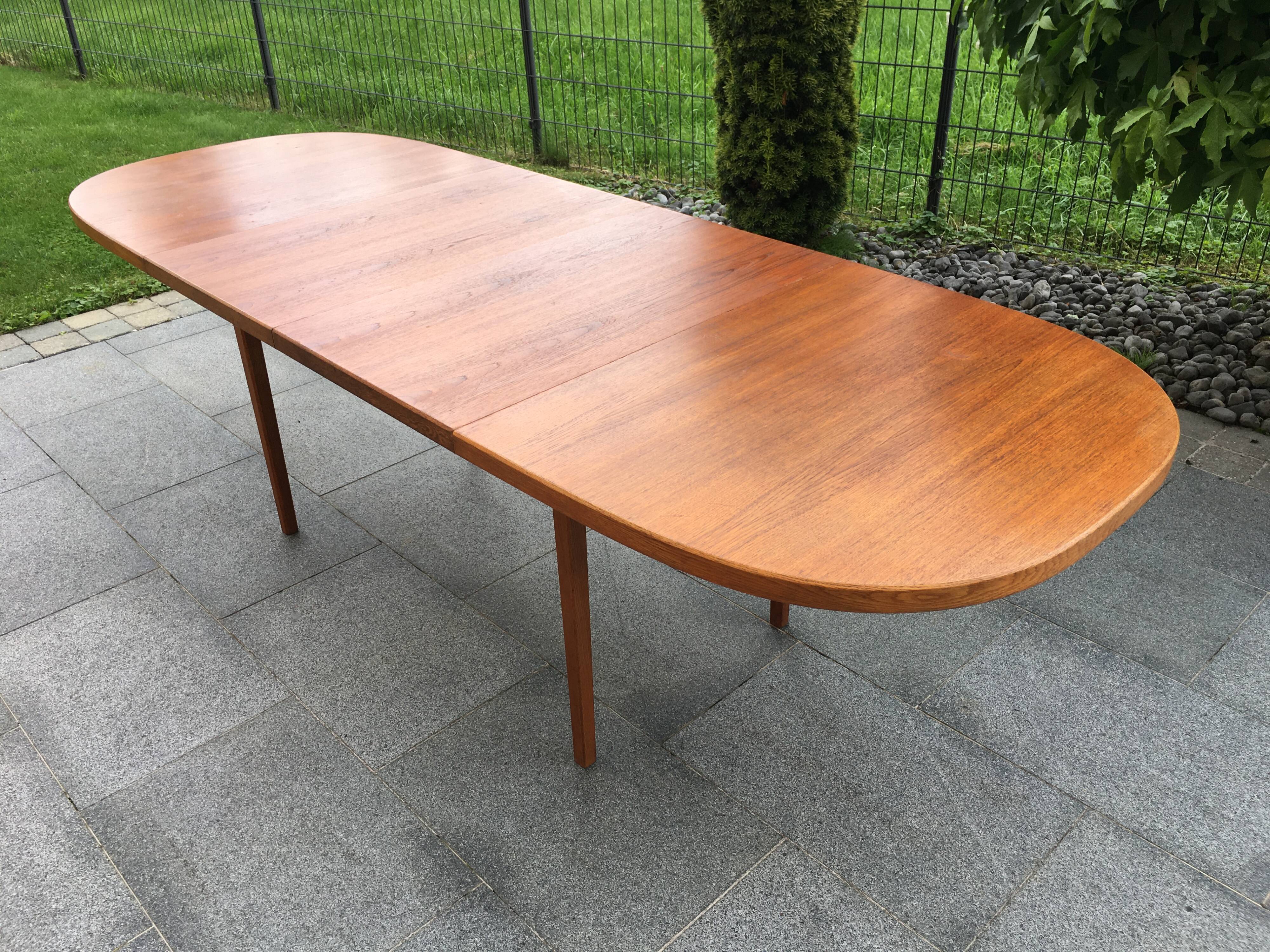 Scandinavian dining table B.fridhagen bodafors Sweden 60s