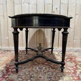 Bureau - Consile d'entrée époque Napoléon III en bois noirci
