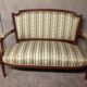 Salon Louis XVI sofa and pair of cabriolets