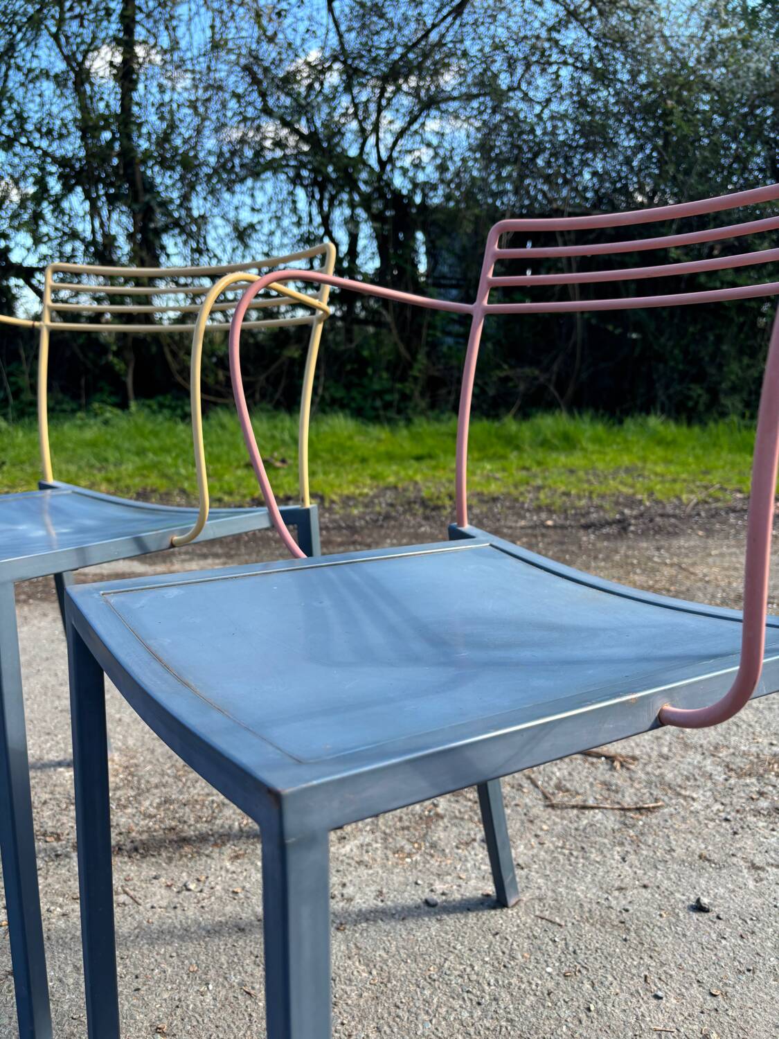 armchair, "Piccolo" chair by Pascal Mourgue for Fermob