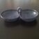 Vintage double ceramic bowl