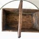 panier en bois ancien début XXème
