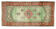 Anatolian handmade vintage rug 207 cm x 100 cm