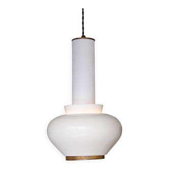 Alvar Aalto pendant light model A334 for Valaistustyö, circa 1950