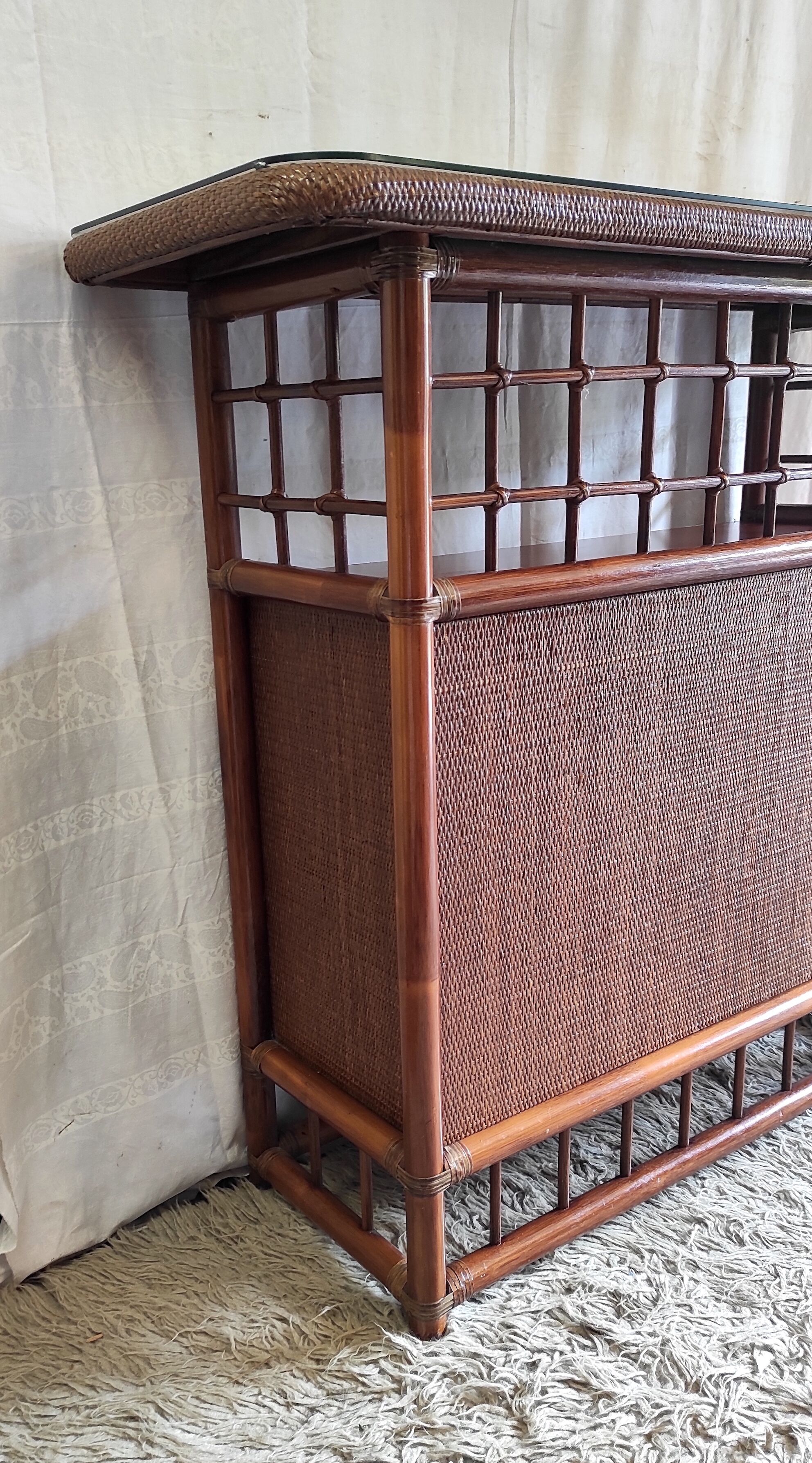 Rattan and bamboo bar furniture 70/80