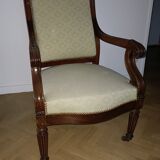 Mahogany armchair 19th