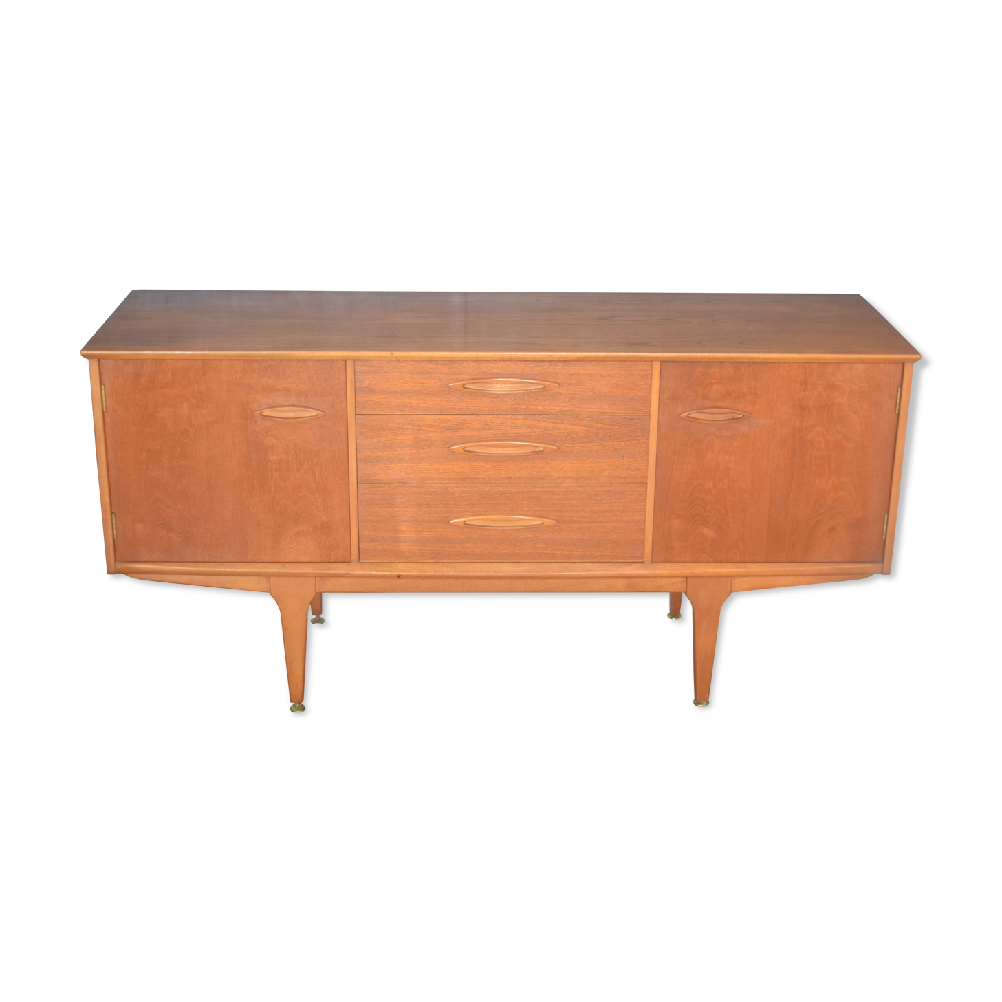 Restored Teak 1960s Jentique Short Retro Sideboard