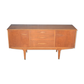 Enfilade en teak restaurée des années 1960