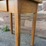 Small table Vintage desk 1960s Small side table laminated beech ve