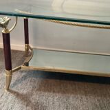 Italian coffee table Hollywood Regency style of the 70s