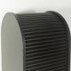 Tambour door cabinet set in the style of Aldo van den Nieuwelaar, vintage