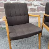 4 old Scandinavian Lounge chairs 60s Fröscher KG