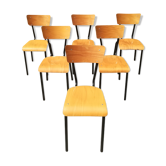 Vintage school chairs