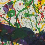 Sam FRANCIS, Poem in the Sky, 1986. Original lithograph on paper.