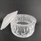 Lalique crystal box modelled as "Les Enfants".