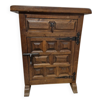 Small jam cabinet in oak