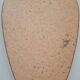 Vintage ovoid mirror with gold and black edges - 1960s