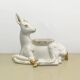 Vintage Italian Antica Athena Deer Faun Ceramic Flower Planter c.1980s