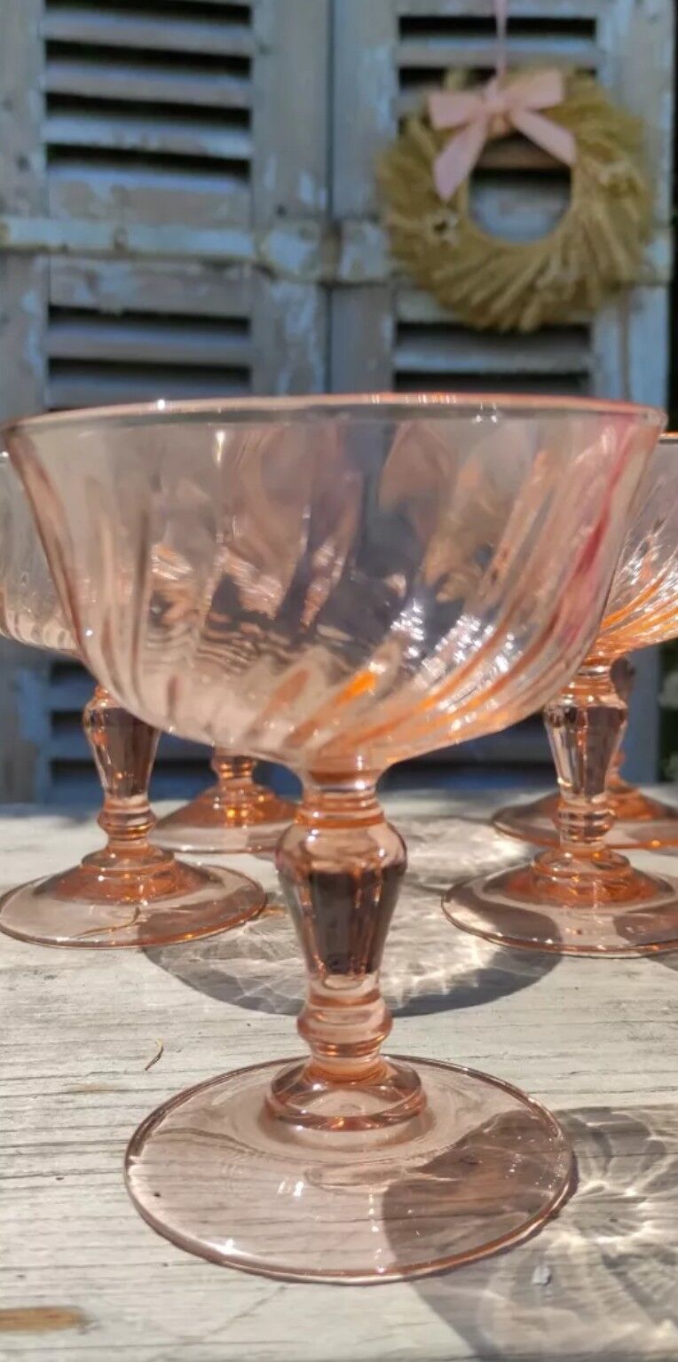 Walking glasses rosaline d'arcoroc luminarc pink cuts