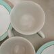 Set of 3 coffee cups M L Porcelain