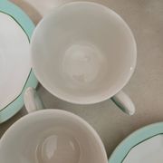 Set of 3 coffee cups M L Porcelain