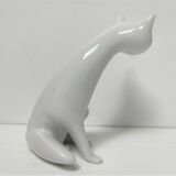 Hollohaza cat, 1980s design, signed