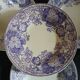 4 antique deep plates in ironstone