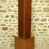 Corner - 70s teak corner shelf