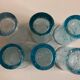 Set of 6 glasses cup of biot 1960