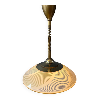 Suspension vintage Mid Century Hollywood Regency