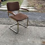 Ensemble table et chaise Cesca de Marcel Breuer