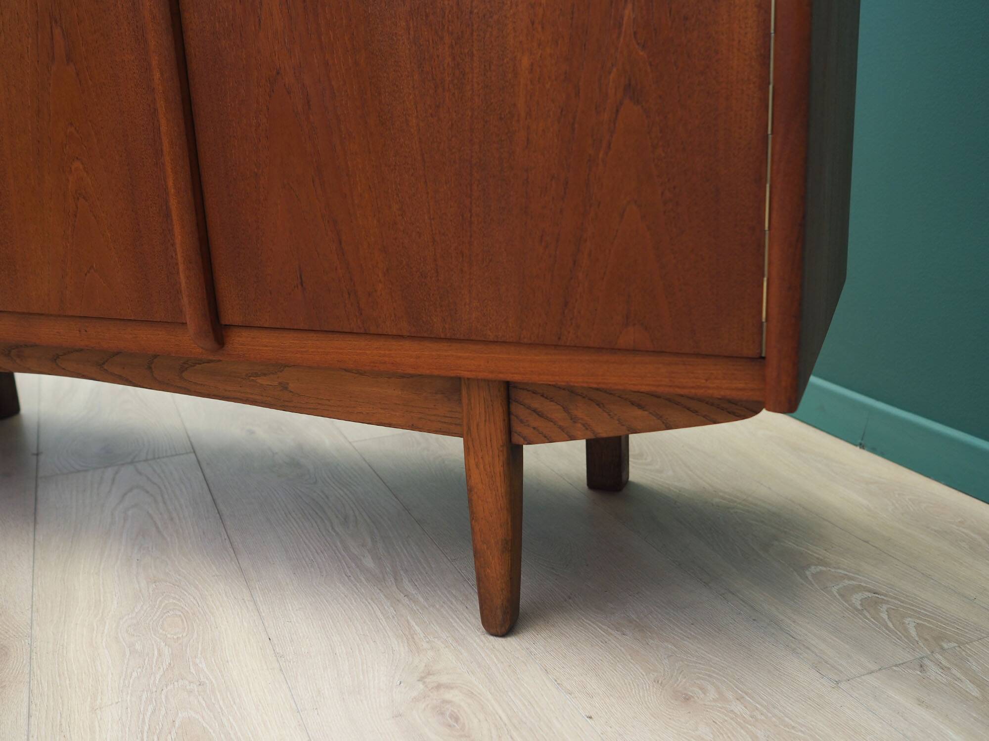 Teak highboard, Danish design, 1960s, production: Denmark