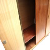 Vintage 3-door wardrobe from the 1960s