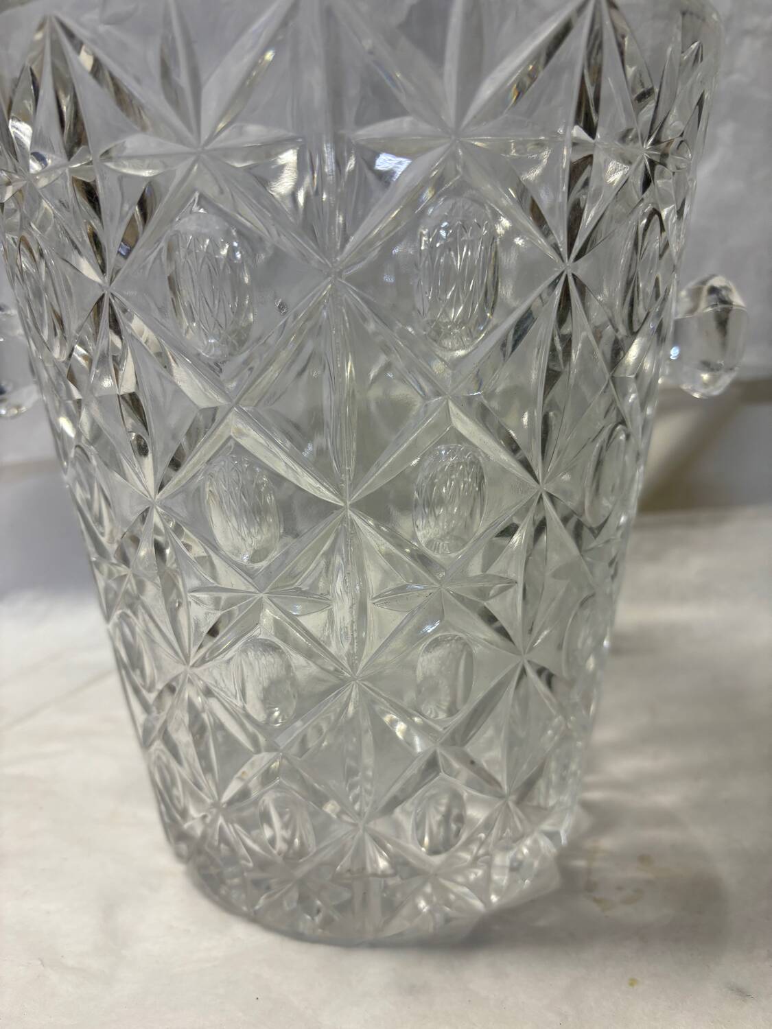 Seau à champagne cristal
