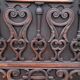 Coat rack in neo-gothic style