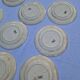 Set of 12 Terre De Fer Plates Manufacture Moore & Co Model Como