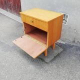 Vintage bedside 1 drawer 1 valve