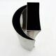 Paire de vases sculpturaux en aluminium, 1980s
