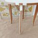LOW TABLE WITH CURVED LEGS