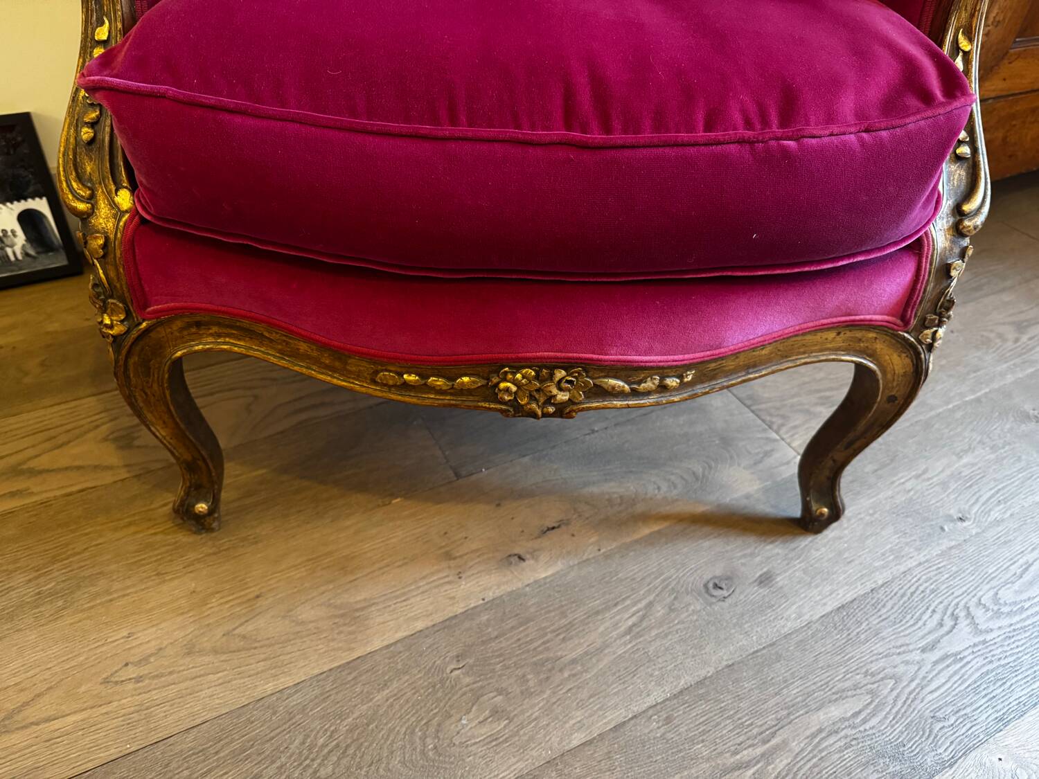 Louis XV style bergère