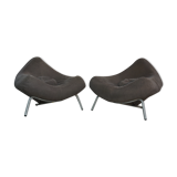 Paire de fauteuils Chili Paul Falkenberg pour Maison Rom
