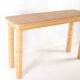 Woven rattan console