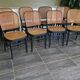 Set of 8 chairs no. 811 after Hoffmann, 1990s